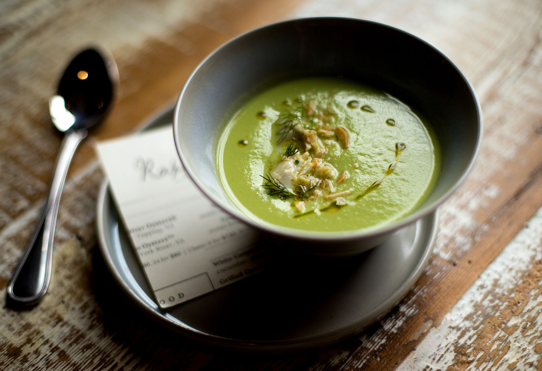 Rappahannock white gazpacho